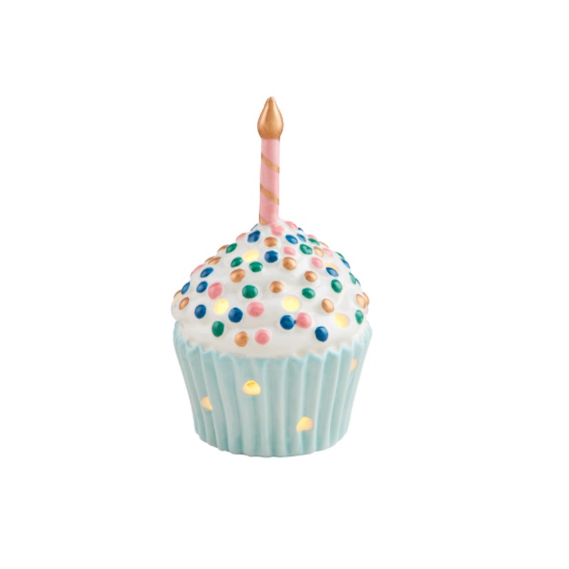 Birthday Cupcake Light-Up Sitter