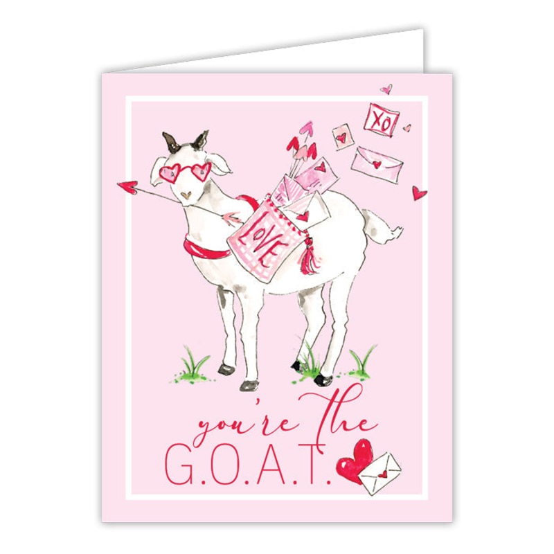 Youre the G.O.A.T Greeting Card