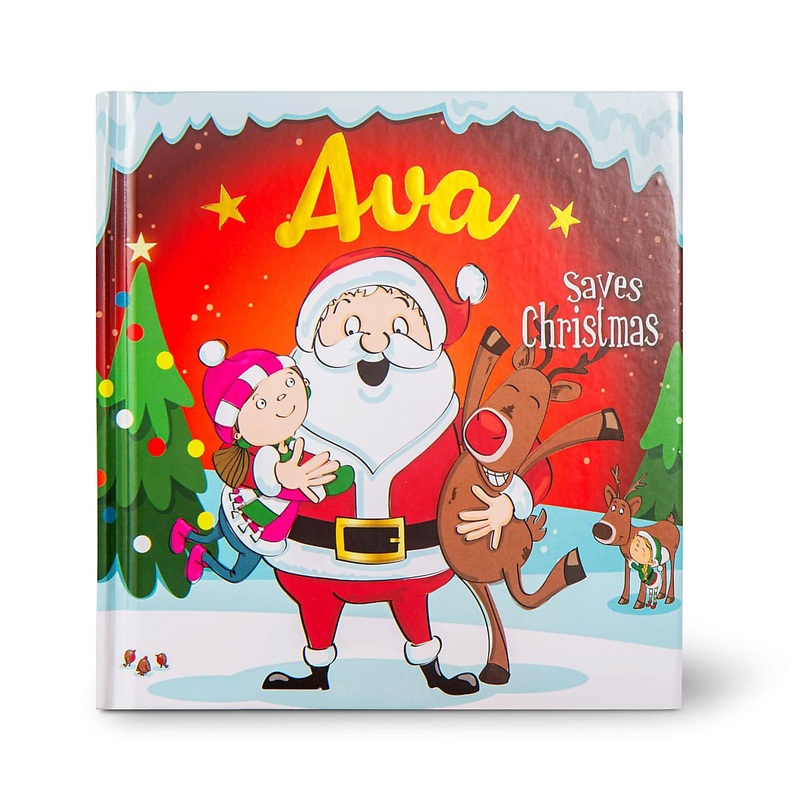 Pre-personalised Children's Christmas Storybook - Ava - With 80 different names and titles - Be The Star Of Your Own Story