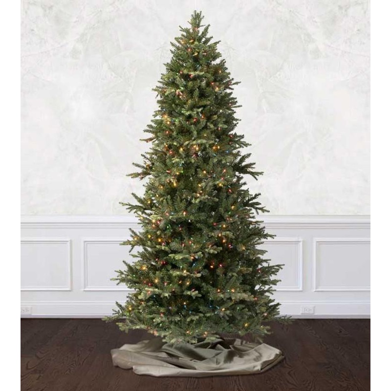 12' Geneva Fir Tree - Clear LED