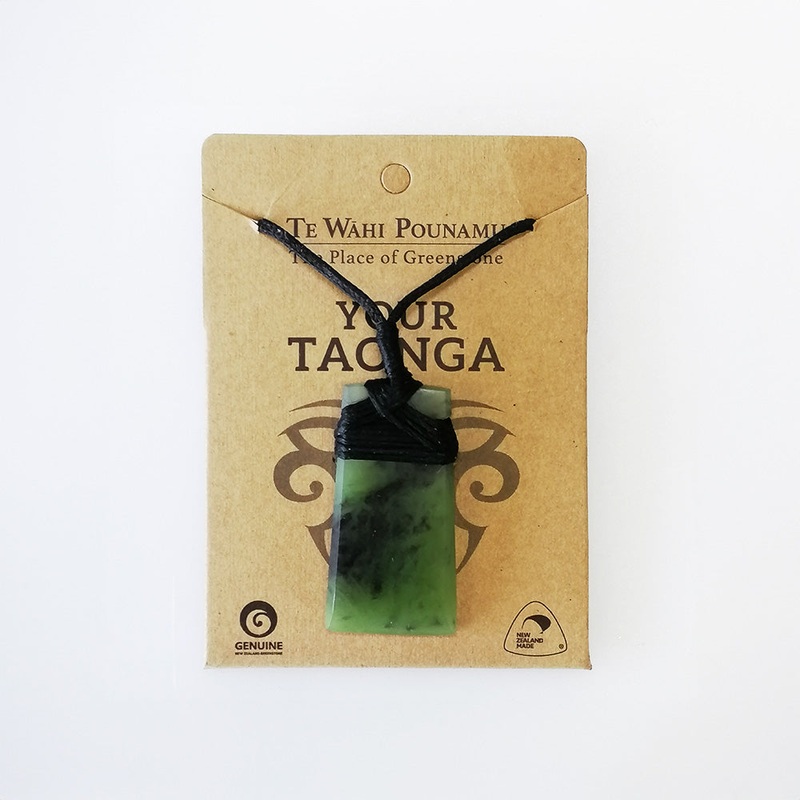 Your Taonga' Pounamu Pepe Toki - Greenstone Necklace