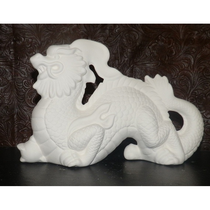 Chinese Dragon Holding Gazing Ball
