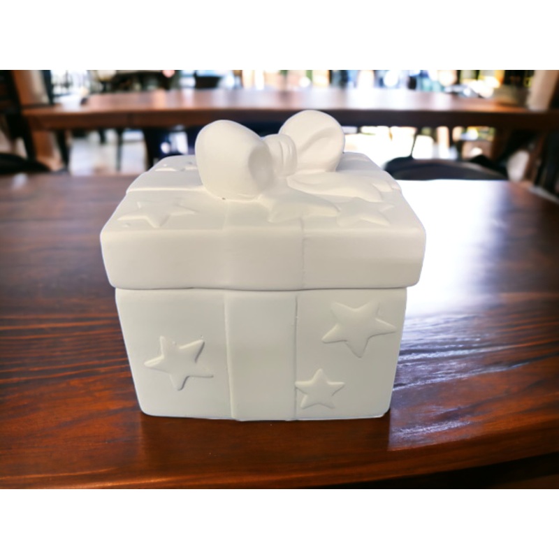 Gift Box with Stars