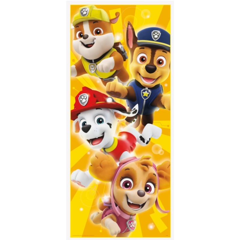 Paw Patrol Door Poster 27"x60"