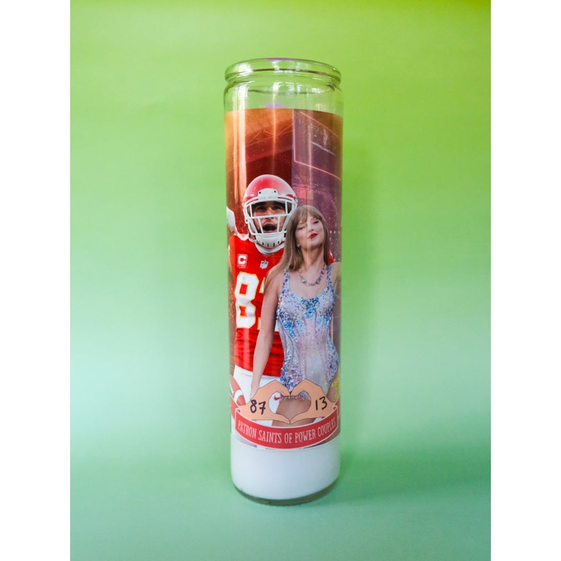 Taylor Swift & Travis Kelce Candle