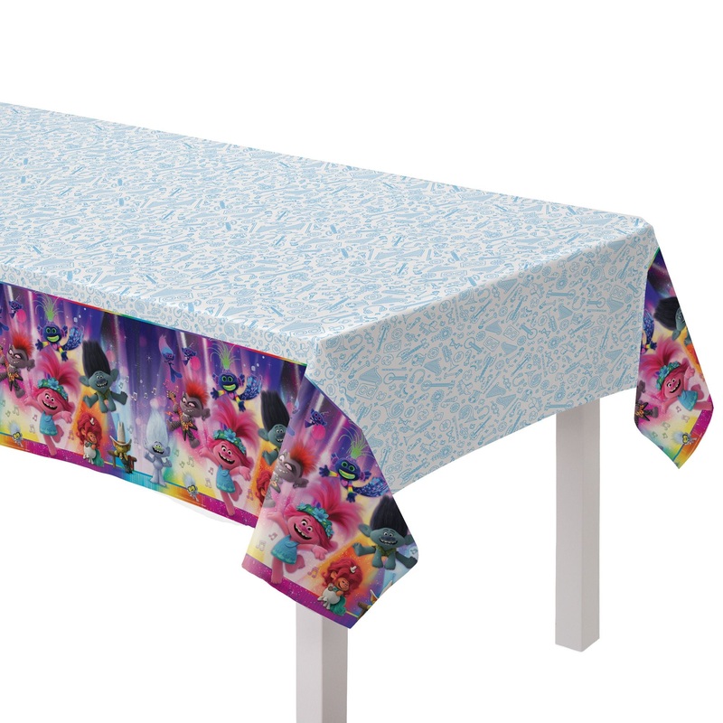Trolls World Tour Plastic Tablecover