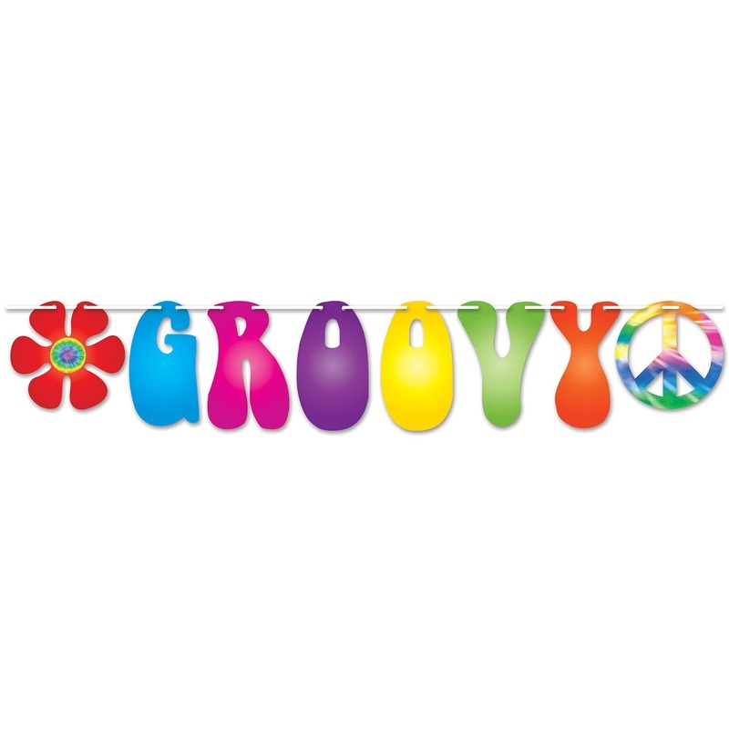 12 Pack Bulk Groovy Party Streamer