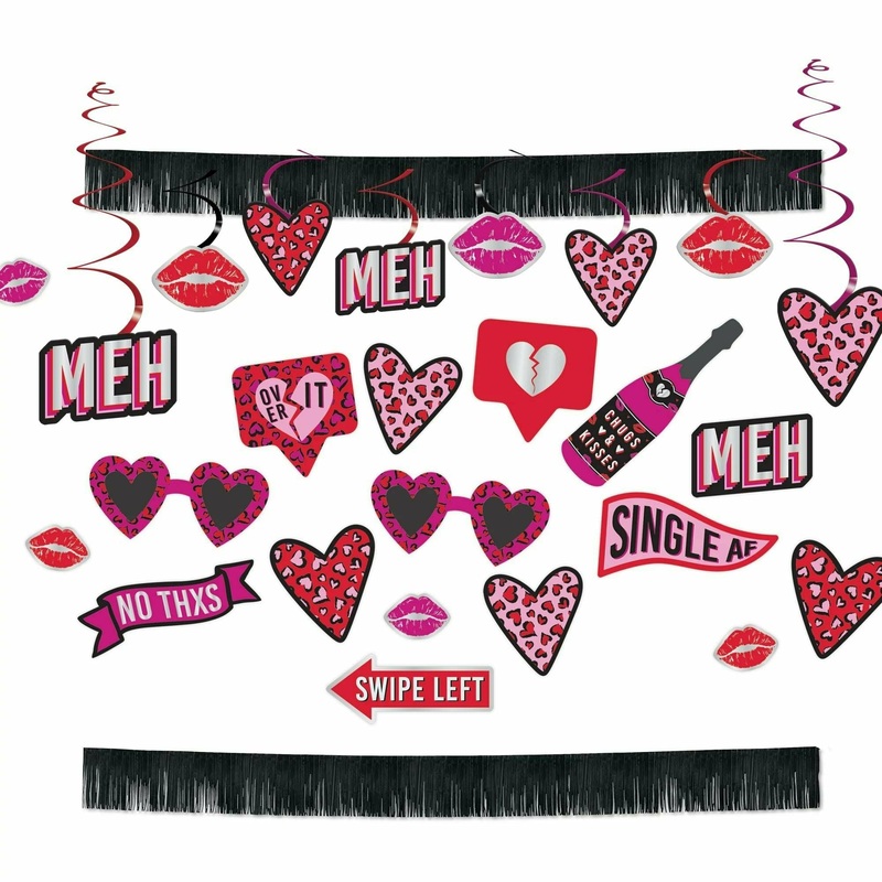 Anti-Valentines Room Decorating Kit