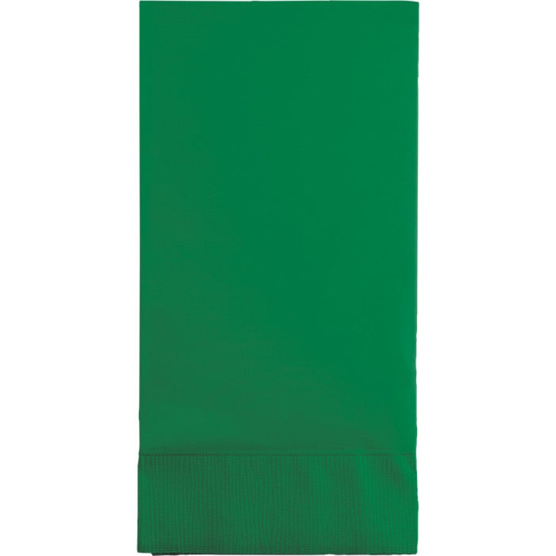 Emerald Green Guest Towel, 3 Ply (16/Pkg)