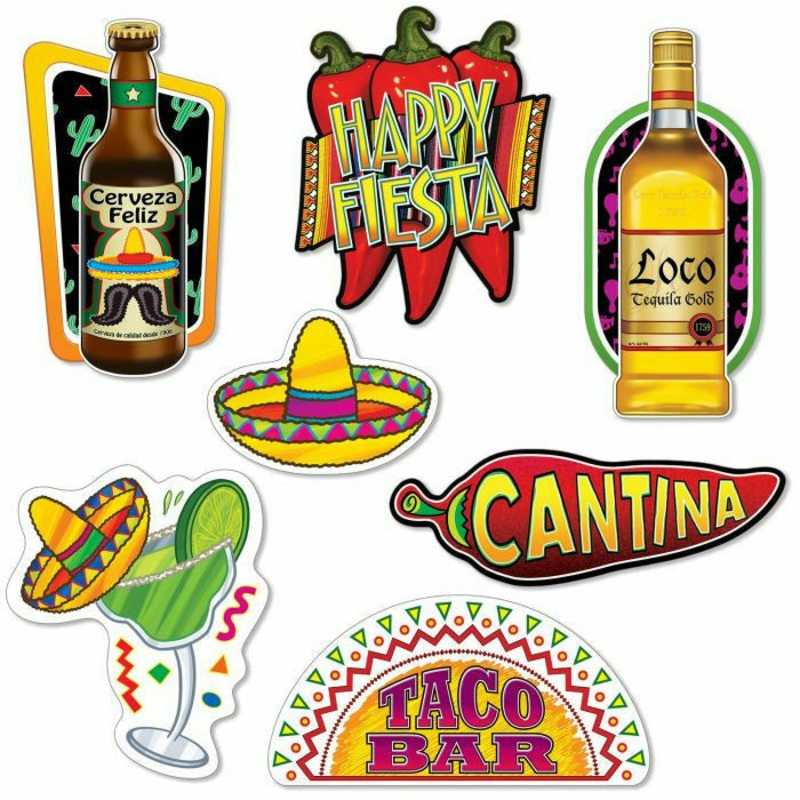 Fiesta Cutouts - 7 Piece