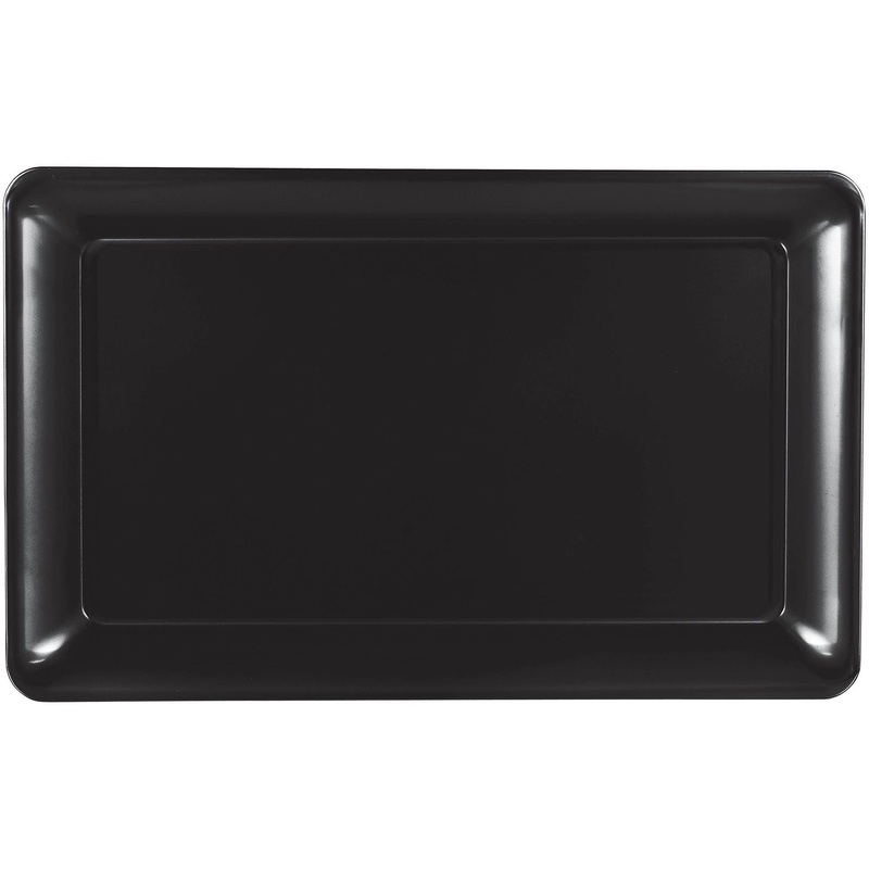 11" x 18" Black Tray