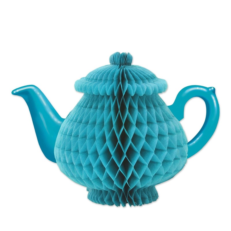 12 Pack Bulk Tissue Teapot Party Centerpiece