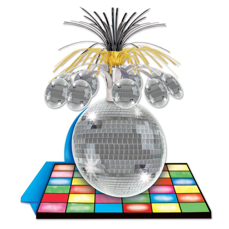 12 Pack Bulk Disco Ball Party Centerpiece