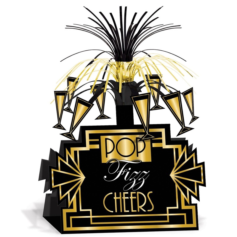 12 Pack Bulk Roaring 20's Party Centerpiece