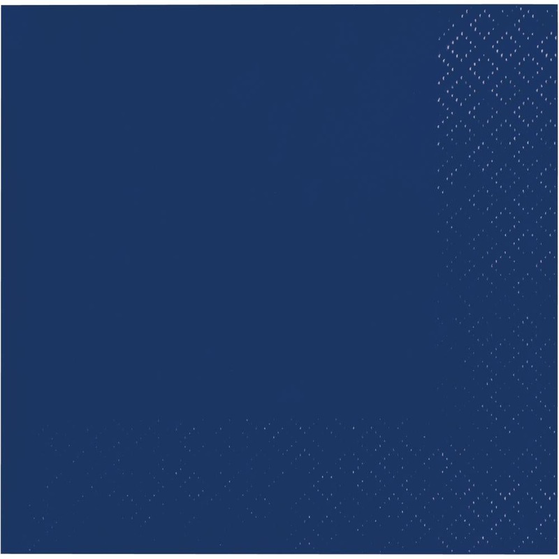 480 pc Bulk Navy 2Ply Beverage Napkin