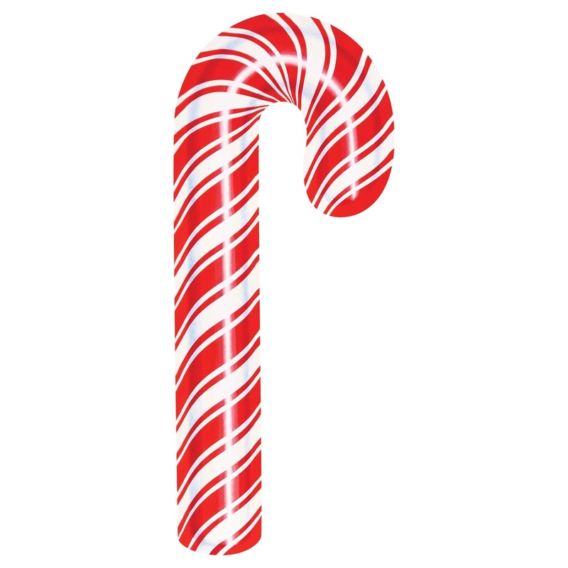24 Pack Bulk Christmas Candy Cane Cutout