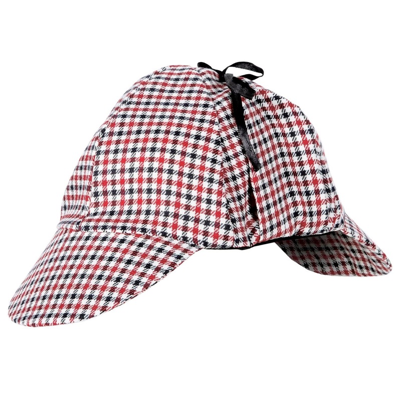 12 Pack Bulk Deerstalker Hat