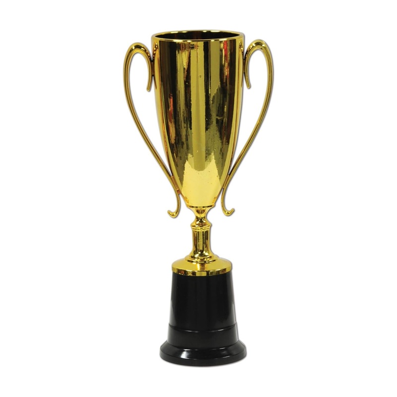 6 Pack Bulk Trophy Cup Party Award - gold