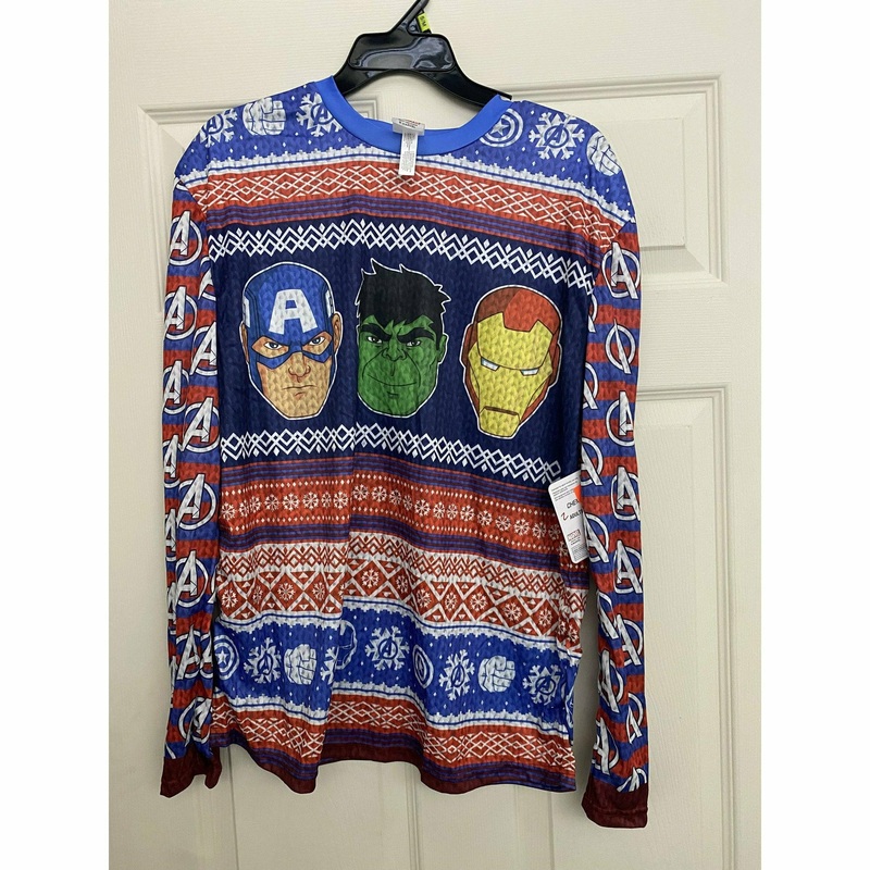 Adult Avenger Christmas Shirt