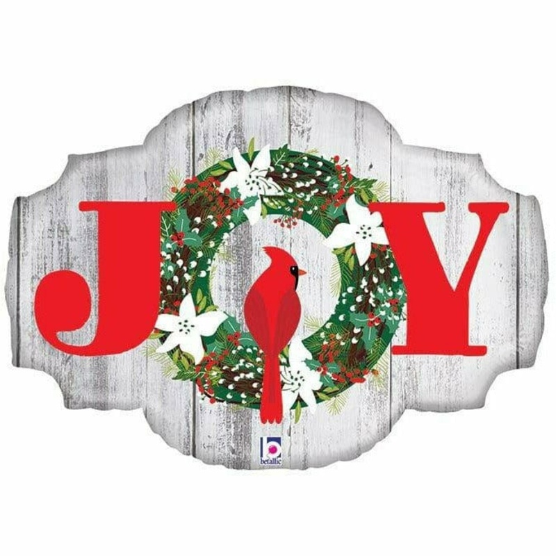 32"PKG RUSTIC JOY SHAPE BALLOON