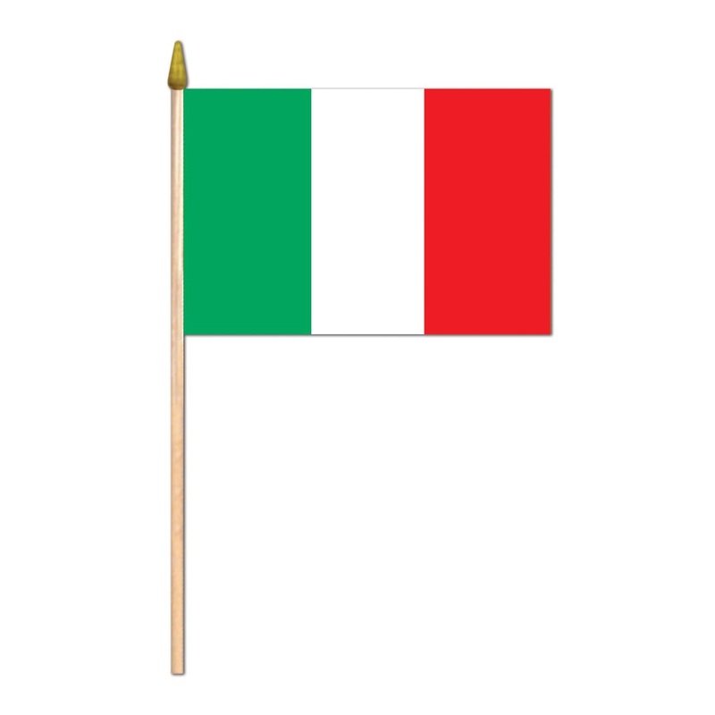 12 Pack Bulk Italian Flag - Fabric