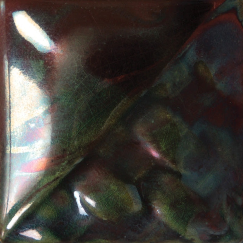Copper Metallic Raku Glaze RK101 - 1 pint (16 oz.).