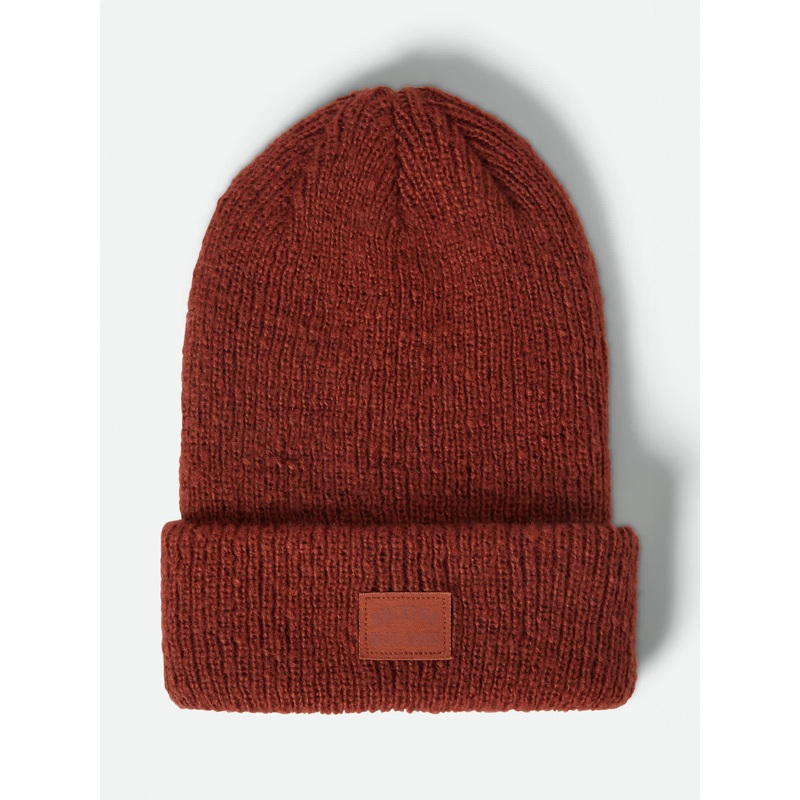 Woodburn Women's Tall Brushed Beanie: Terracotta