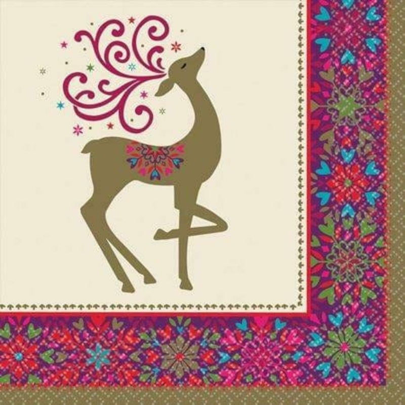 Winter Whimsy Dinner Napkins 36ct