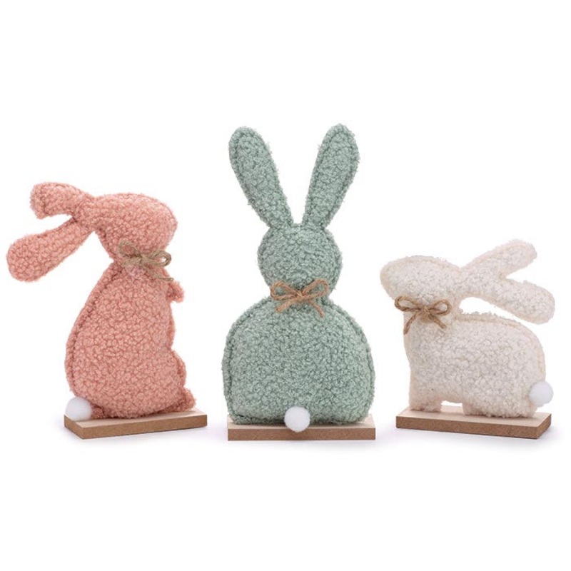 VARIED SIZE BUNNY SHELF SITTERS