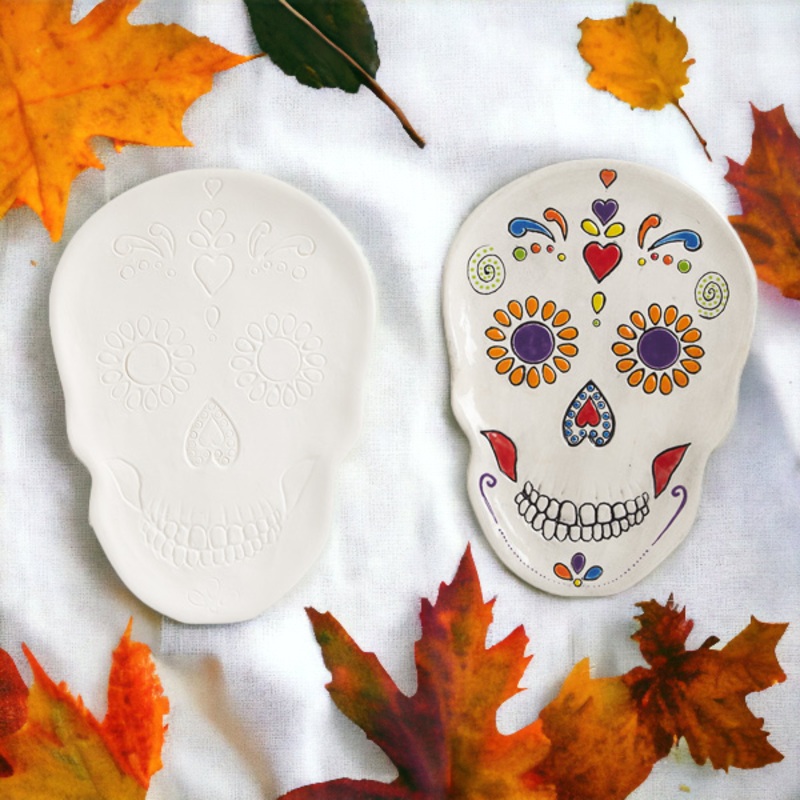 Sugar Skull Plate