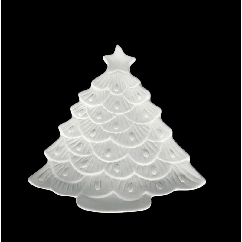 Vintage Christmas Tree Bowl