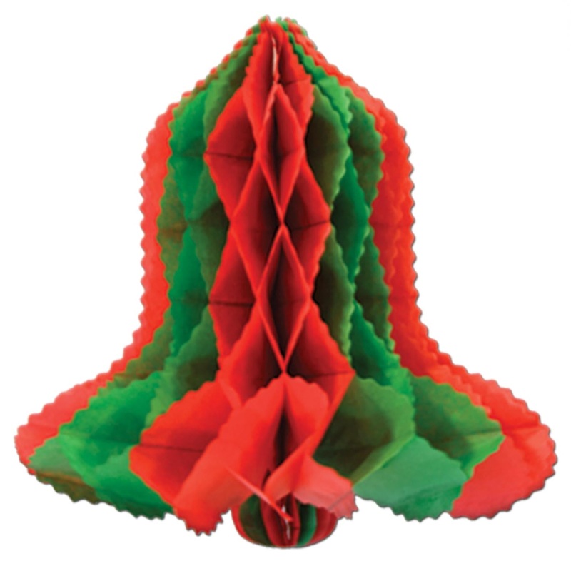 24 Pack Bulk Christmas Tissue Bell