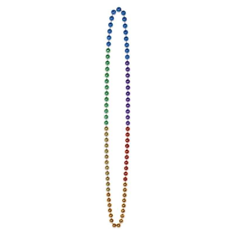 720 Pack Bulk Rainbow Party Bead Necklaces