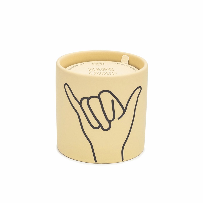 "Hang Loose" Ceramic Candle
