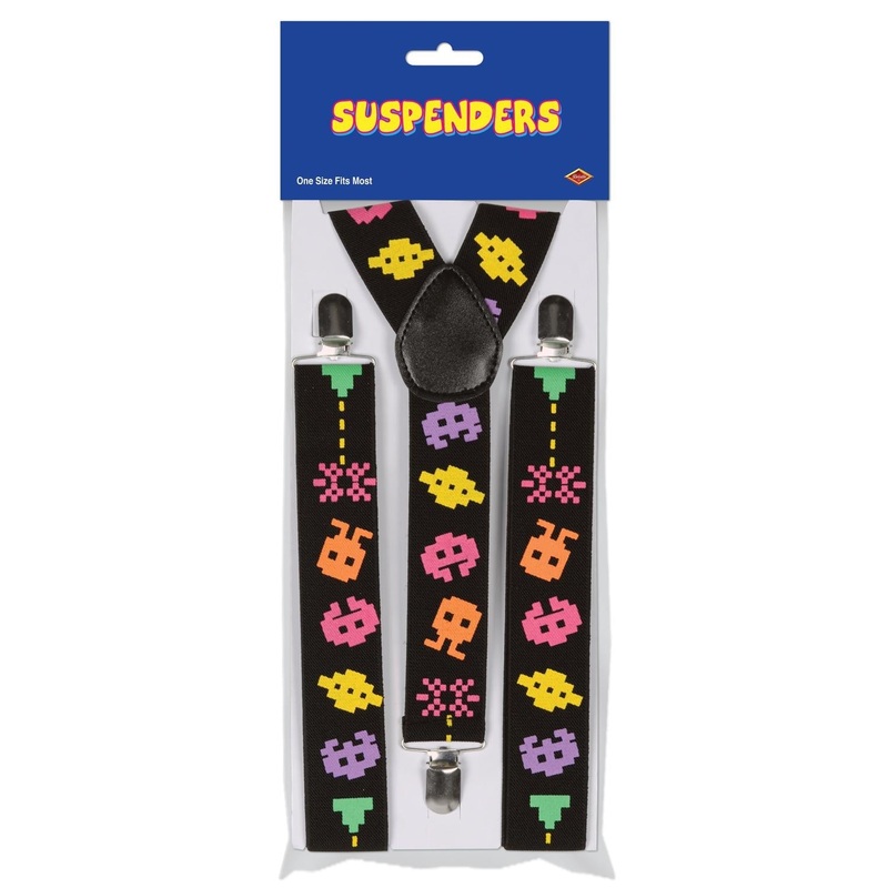 12 Pack Bulk Arcade Suspenders